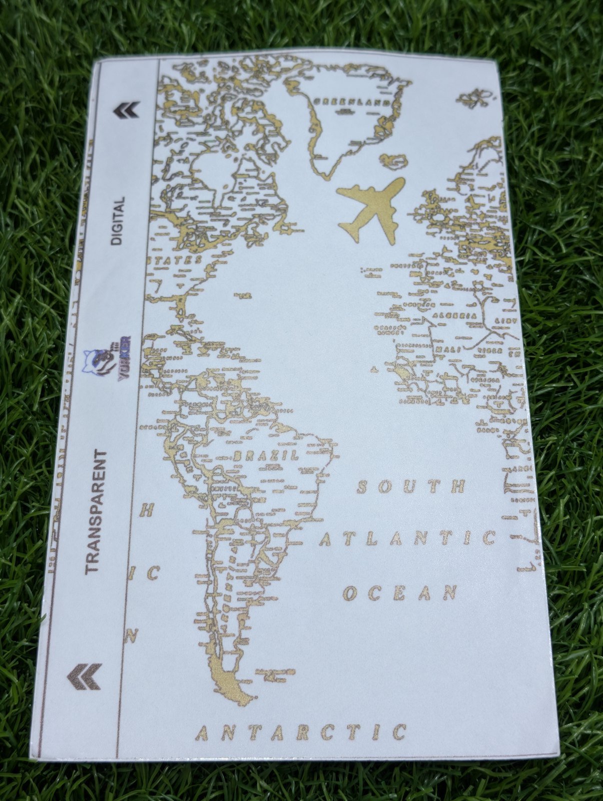 South Atlantic ocean white and gold combo version sheet 2D Skin - Price in Pakistan