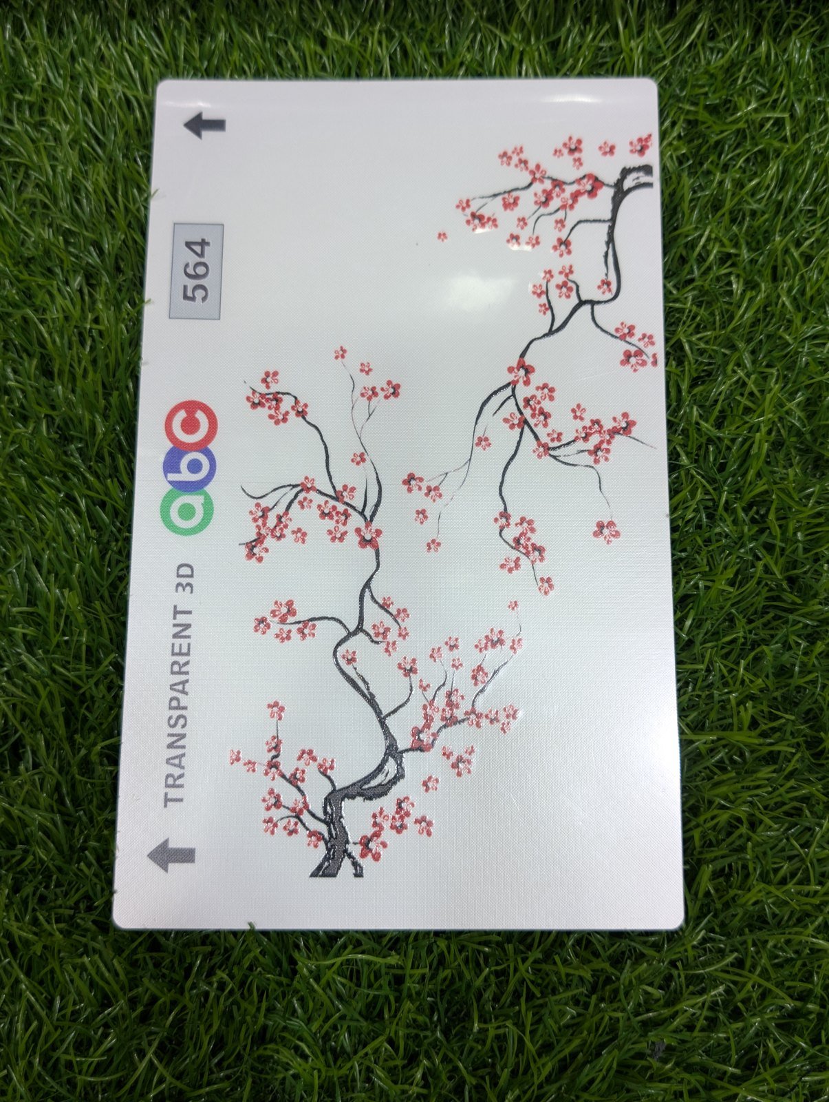 Flower bransc design (1) sheet 3D Transparent Matte Skin - Price in Pakistan