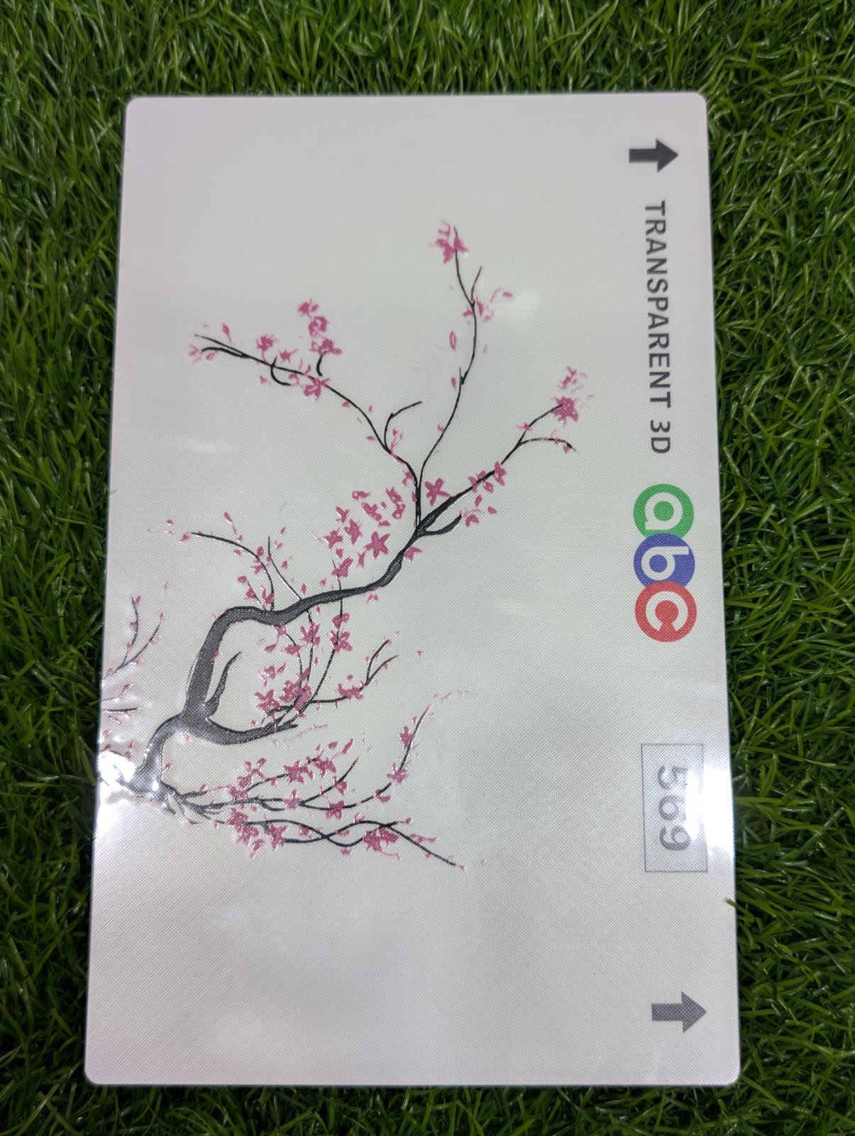 Flower bransc design (2) sheet 3D Transparent Matte Skin - Price in Pakistan