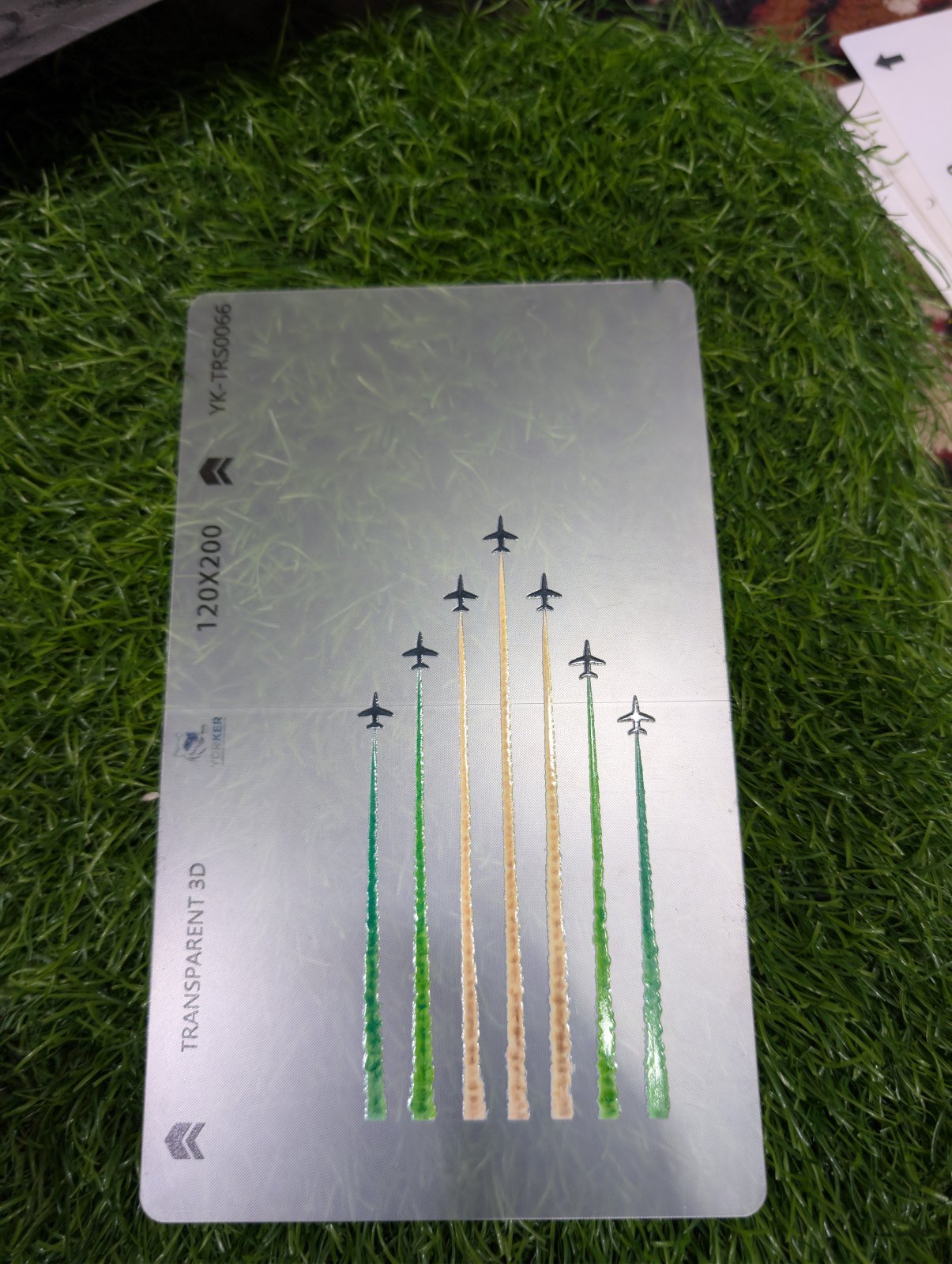 Flying jets sheet 3D Transparent Matte Skin - Price in Pakistan
