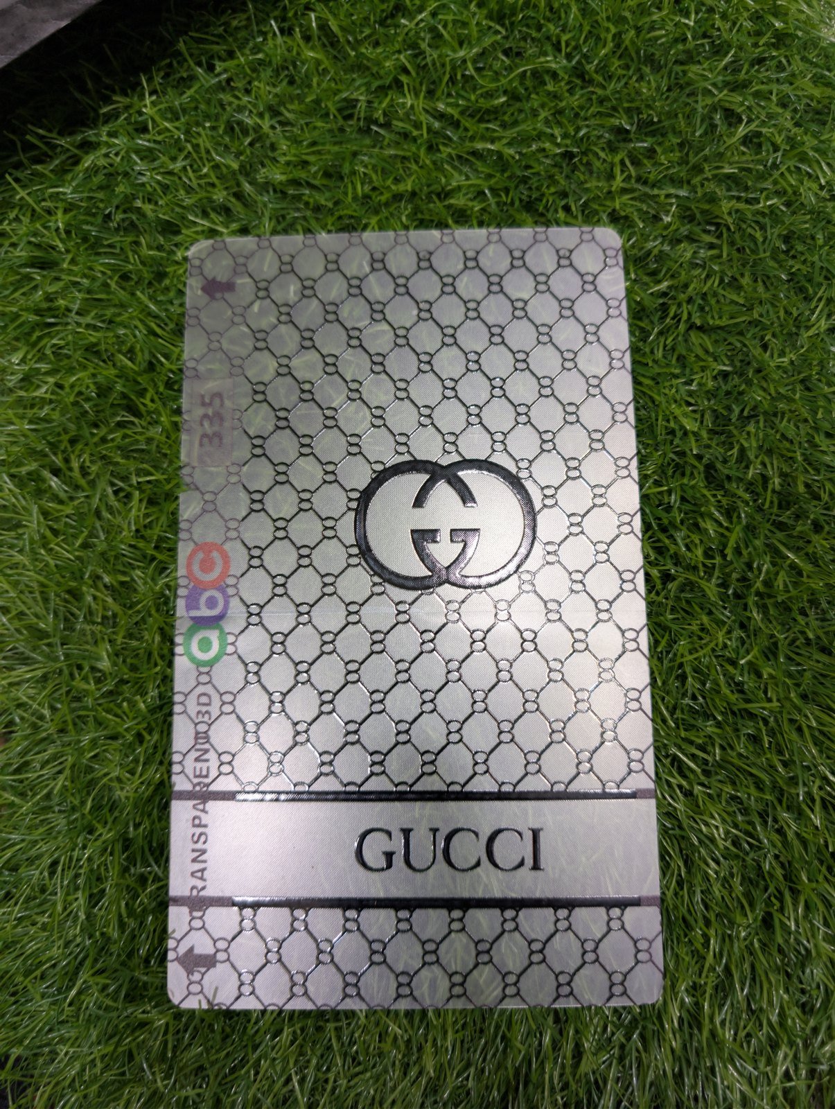 Gucci logo edition sheet 3D Transparent Matte Skin - Price in Pakistan