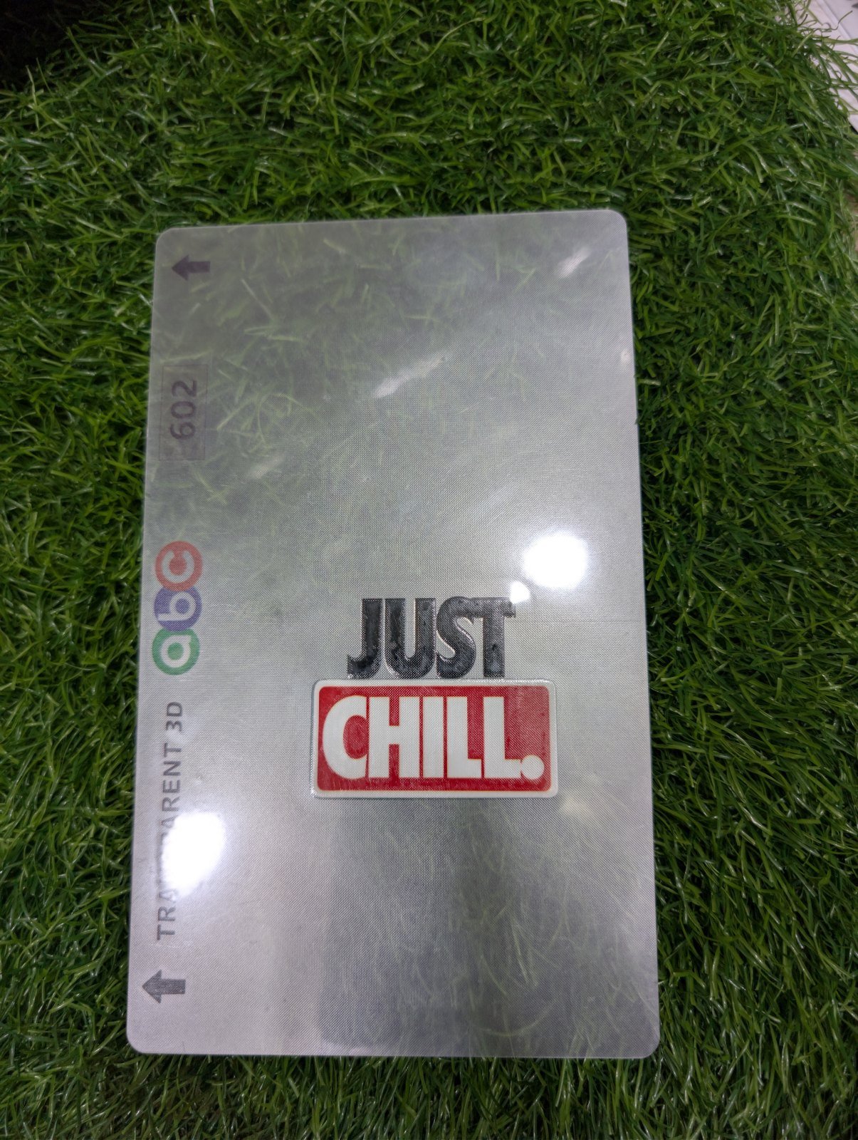 Just chill edition sheet 3D Transparent Matte Skin - Price in Pakistan