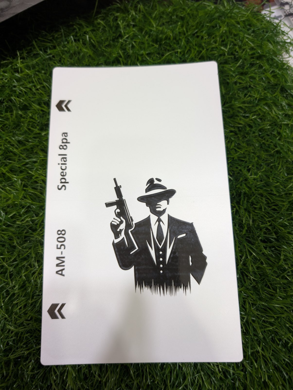 Mafia design sheet 3D Transparent Matte Skin - Price in Pakistan