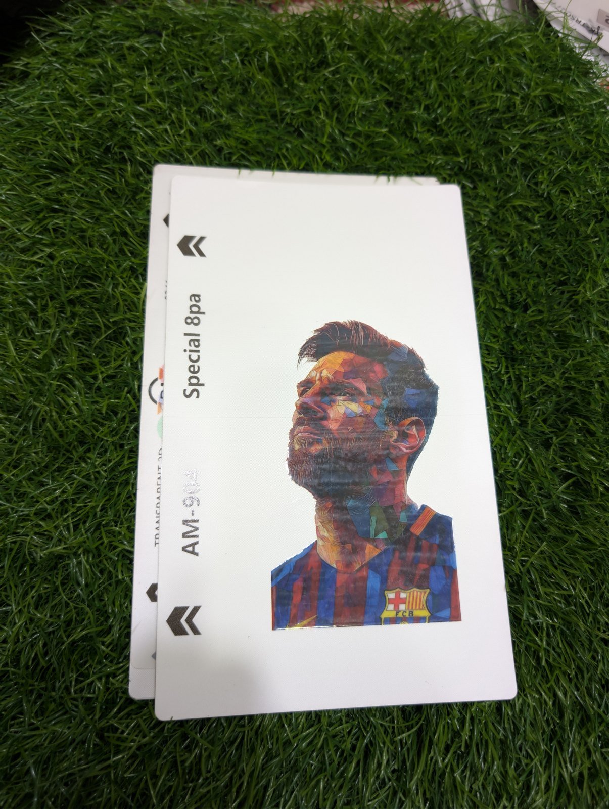 Messi 3D Transparent Matte Skin - Price in Pakistan