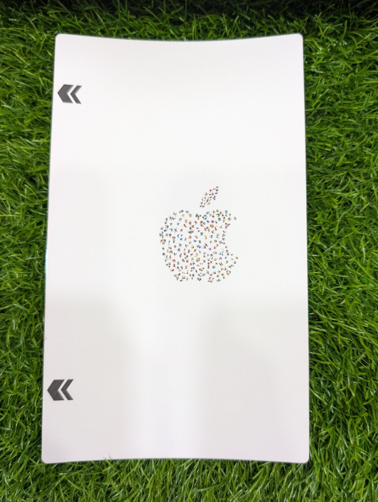 plane apple design sheet 3D Transparent Matte Skin - Price in Pakistan