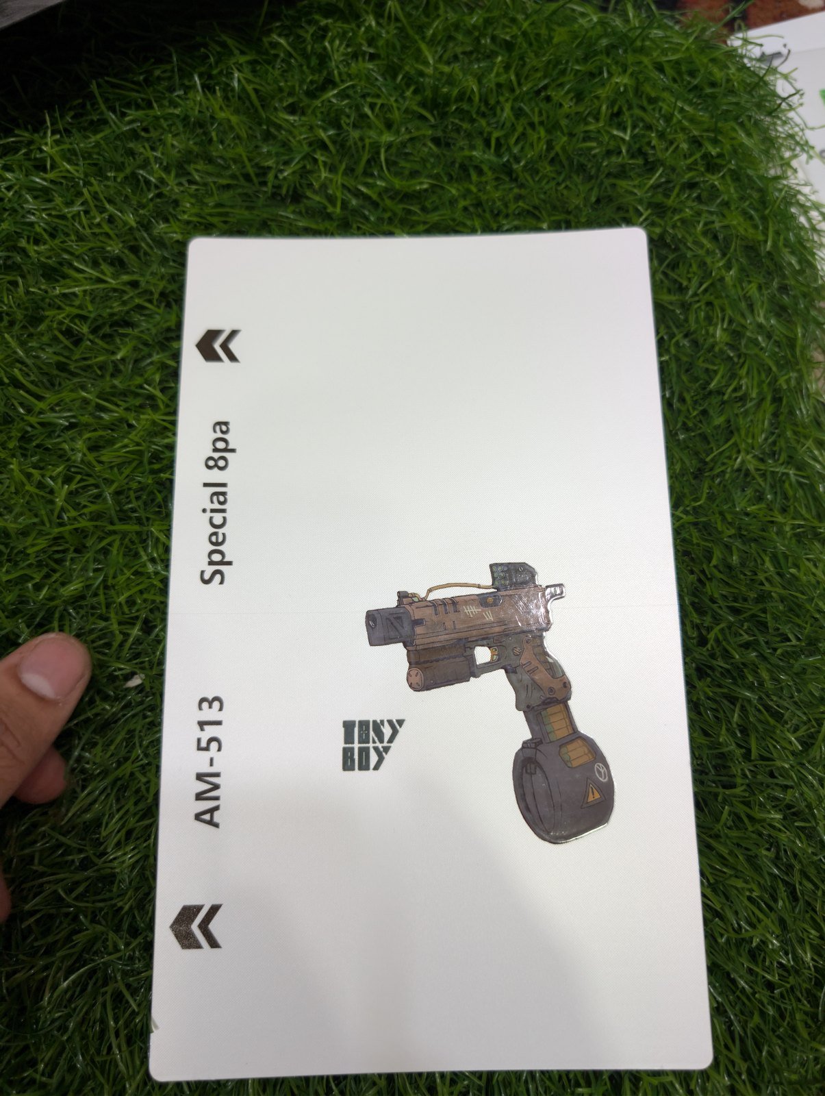 Tactical designed Glock sheet 3D Transparent Matte Skin - Price in Pakistan