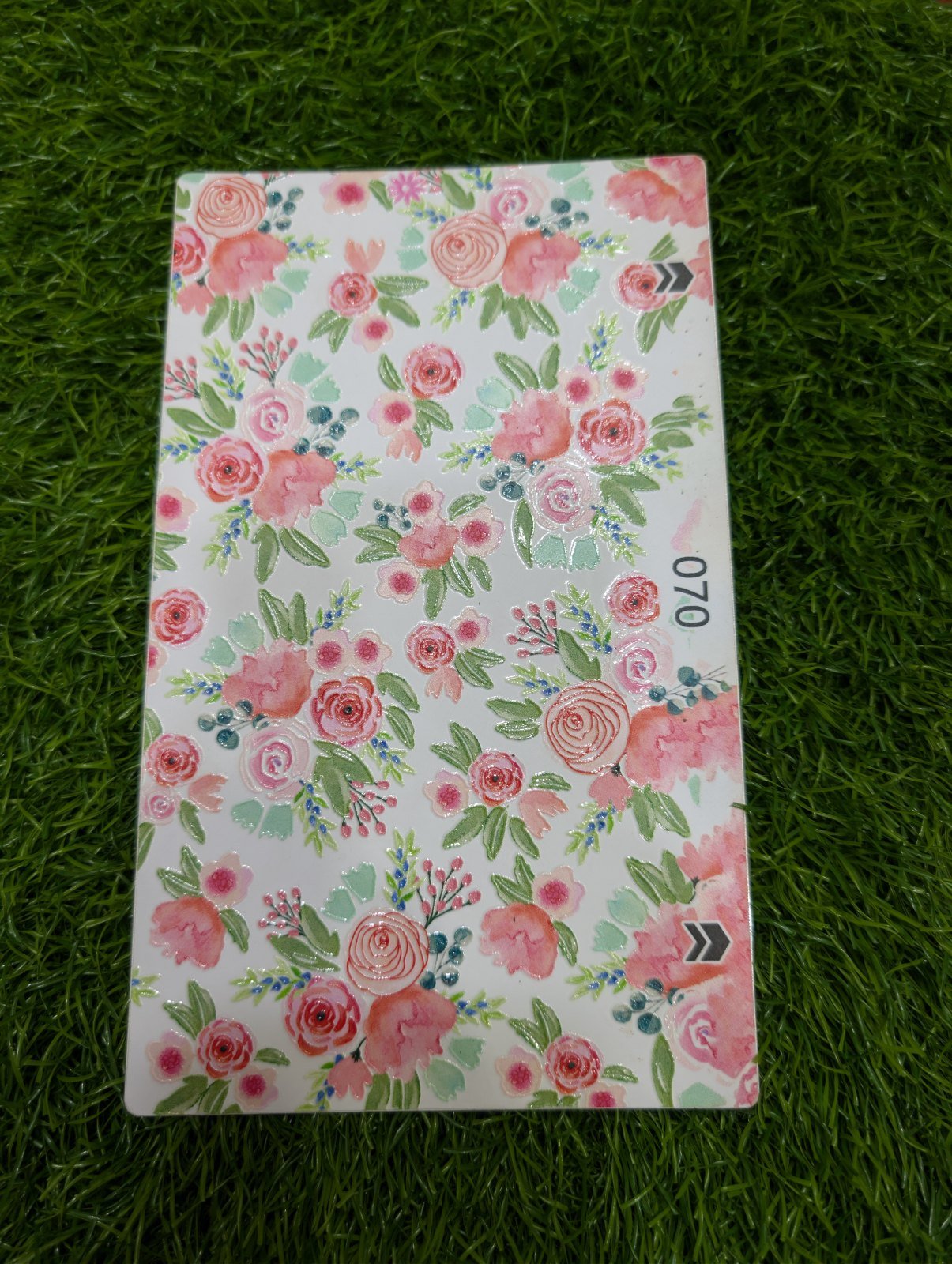 Embossed Flower sheet 3D Skin - Price in Pakistan